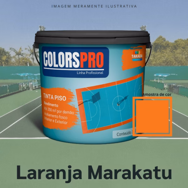 Tinta de Piso ColorsPro Terracota Natural 16 litros