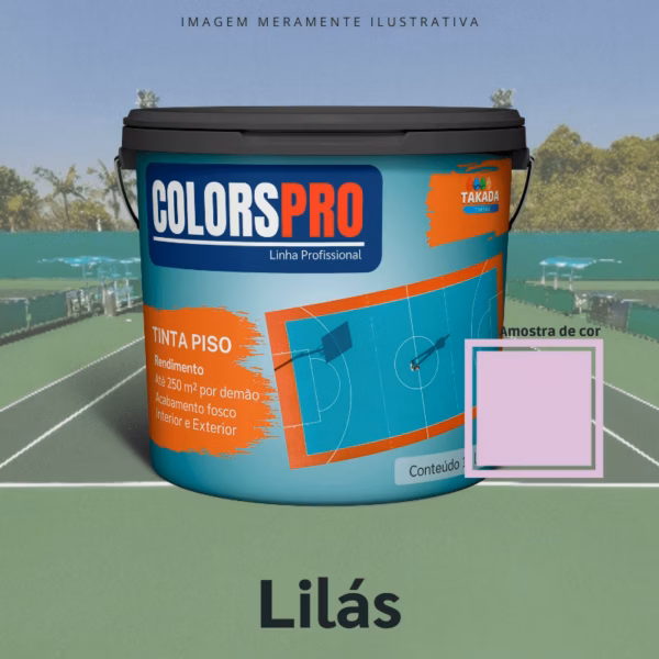 Tinta de Piso ColorsPro Lilás 16 litros