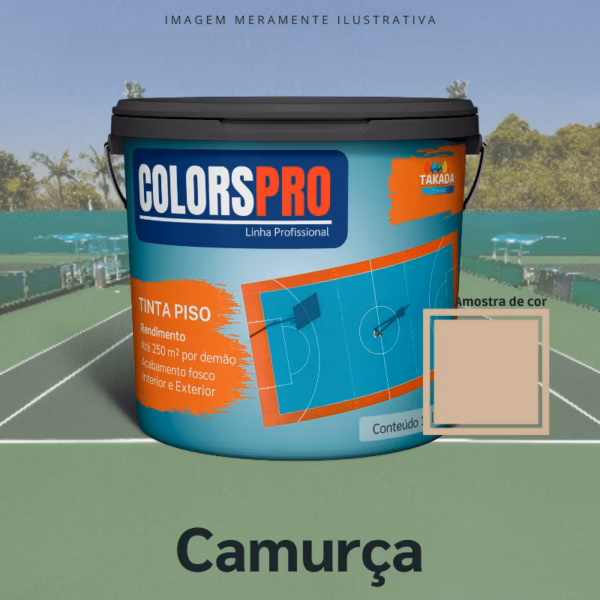 Tinta de Piso Colorspro Camurça 16 litros