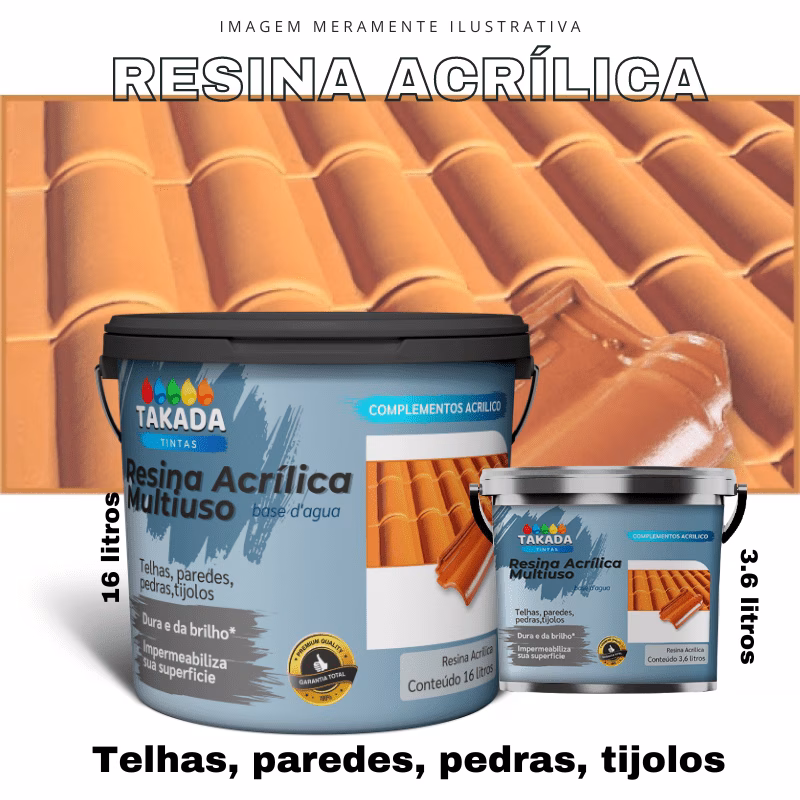 Resina Acrílica Multiuso 16 Litros